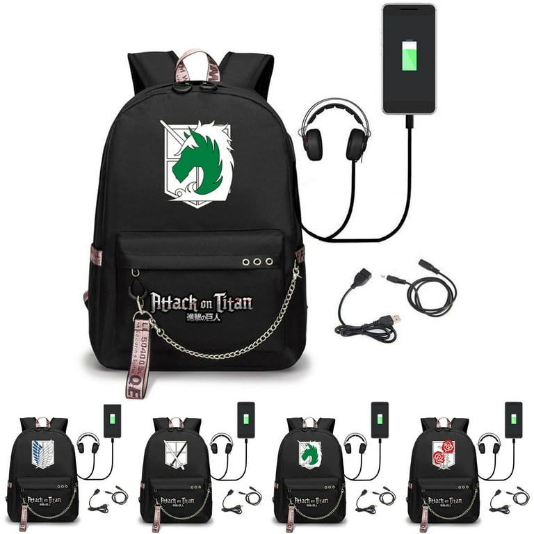 Attack on 2024 titan book bag