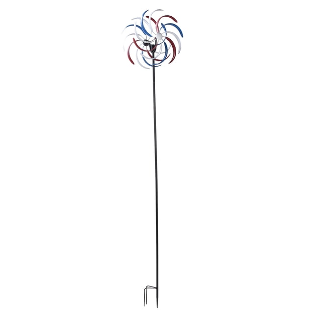 Hilandero De Molino De Viento De Metal, Hilanderos De Viento De Decoración Perfecta Y Duradera Para Césped Para Jardines ANGGREK Otros