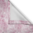 thumbnail image 3 of Ambesonne Cherry Blossom Kitchen Curtains, Cage Style Motif, 55"x39", Dried Rose and Pale Pink, 3 of 3