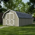 thumbnail image 2 of Little Cottage Co. 10x20 Classic Gambrel Barn with 4 ft. Sidewalls, Outdoor Wood Storage Shed Do-It-Yourself Precut Kit, 2 of 13
