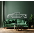 thumbnail image 2 of LaModaHome 2022 F-150 Lightning Metal Silhouette Wall Art, 2 of 5
