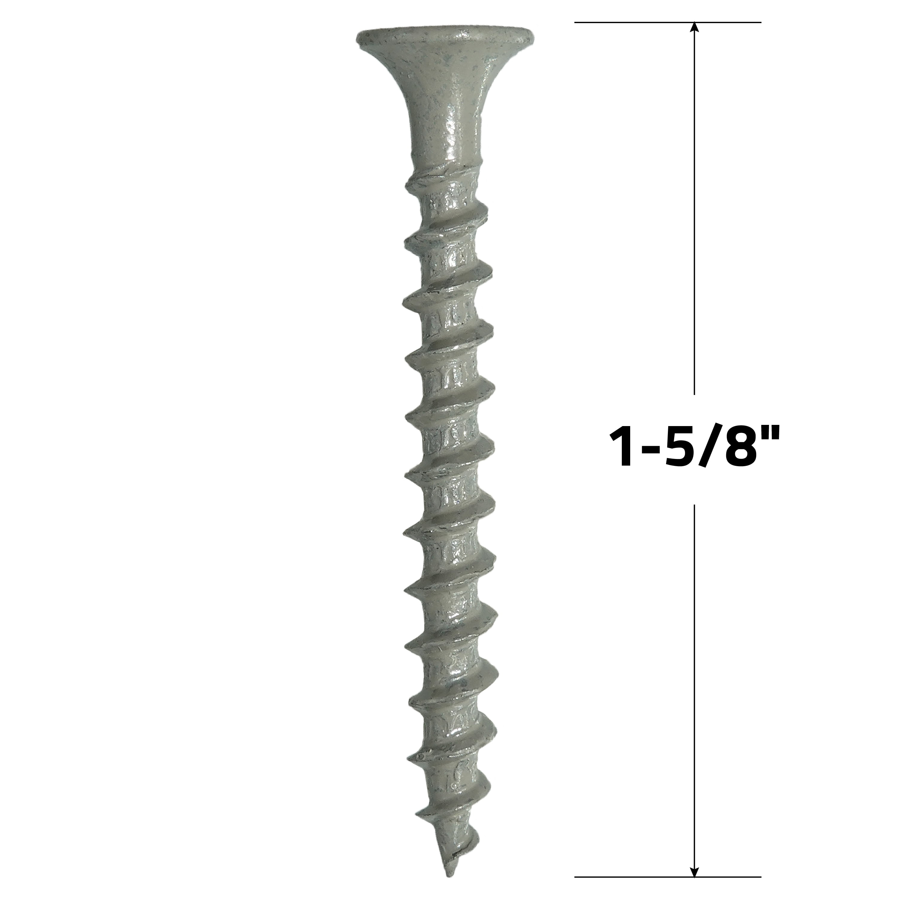 (2 pack) Grip-Rite PrimeGuard Ten #8 x 1-5/8 in. Wood to Wood Deck Screw 5 lb.