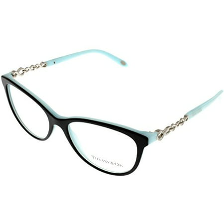 Tiffany & Co Prescription Eyewear Frames Womens Cateye Black Blue TF2120B 8055 Size: Lens/ Bridge/ Temple: 53_16_140_39