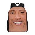 thumbnail image 1 of Dwayne Johnson The Rock Backpack Shoulders DaypackBag Unisex Backpack, 1 of 5