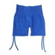 thumbnail image 3 of Pantalones cortos de entrenamiento ANGGREK para mujer Transpirables de Cintura Alta Azul, 3 of 7