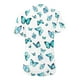 thumbnail image 4 of Mujeres Verano Cuello Redondo Manga Corta Estampado Sin Tirantes Camiseta Tops Blusas OAVQHLG3B Store  lin121212, 4 of 4