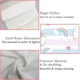 thumbnail image 4 of Hanging Towels 1 Pcs, Dish Towels Llama on Blue and Pink Stripes Absorbent Hand Towels with Hanging Loop Washcloth for Bathroom Kitchen, 4 of 6