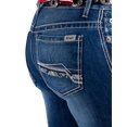 thumbnail image 4 of Cruel Girl Western Denim Jeans Womens Abby Slim Medium Wash CB10854071, 4 of 4