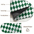 thumbnail image 6 of Green Plaid Area Rugs 5'x8', Washable Small Throw Rugs for Classroom Bedroom, Modern Minimalist Geometric Gingham Checkered Indoor Outdoor Rug Non-Slip Low Pile Carpet Runner Reversible Floor Mats, 6 of 8