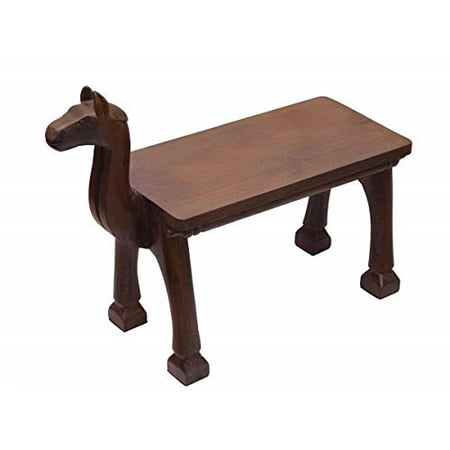 Exclusive Wooden Garden Furniture storeindya Thanksgiving Gifts Cute Wooden Bench Furniture for Entryway Outdoor Toy Chair Garden Nursery Home Playground (Animal Faced) ()