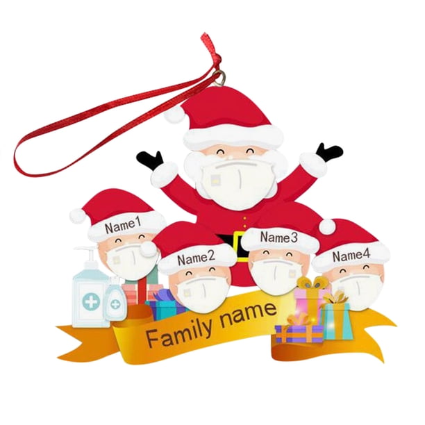 Xihbxyly Adorno Navideño Personalizado, Diseño de Muñeco de Nieve de Resina, Nombre Personalizable, Perfecto para Fiestas, Bodas, Decoración Navideña, Regalo Familiar, 1 Pieza, Edición Navideña 2020