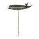 thumbnail image 1 of Comedero para pájaros con estaca de metal, baño para pájaros de metal para jardín, regalo, adorno, comederos para exteriores, para de, 1 of 8