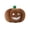 J, variant on Halloween Pumpkin Plush Toy Small Stuffed Pumpkin Plush Doll Soft Halloween Ornaments Pumpkin Pendant with Simle Expression for Halloween Carnival Party Decorations, luminous,3.9*2.3 in.