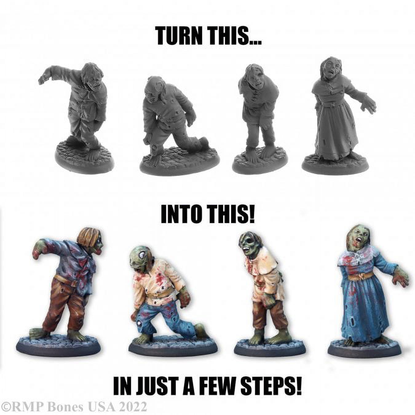Reaper Miniatures REM9916 Learn To Paint Zombies Quick Paint Set