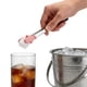thumbnail image 4 of Mini pinzas de acero inoxidable con agarre de silicona rosa | Pinza antideslizante duradera para cubitos de hielo, pasteles y patatas fritas | Herramienta de cocina compacta y ligera para postres,, 4 of 6