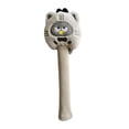 thumbnail image 1 of Cubierta de mango de raqueta de bádminton, sobregrip de bádminton, agarre de tenis decorativo antideslizante, mango de raqueta de muñeco de peluche, c estilo A, 1 of 8