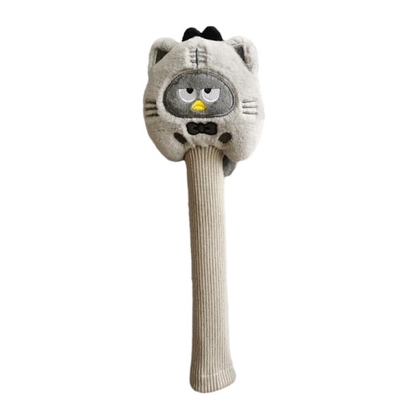 Cubierta de mango de raqueta de bádminton, sobregrip de bádminton, agarre de tenis decorativo antideslizante, mango de raqueta de muñeco de peluche, c estilo A