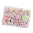 thumbnail image 1 of Paneles de Pared de Flores Artificiales Románticas Boda Rosas Decoración Floral Tipo a 5 Colores Elección Gradiente Color B 5, 1 of 6