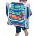 thumbnail image 2 of Tommy Bahama Kids Beach Chair Rainbow Color, 2 of 4