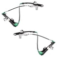 thumbnail image 2 of New Front Left and Front Right Window Regulator Compatible With Jaguar X-Type Vanden Plas X-Type Sport 2002-2008 By C2S51554 C2S51554PRM C2S51553, 2 of 5