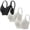 White Bras, variant on 3 PC Seamless Minimizer Bra Mesh Full Coverage Padded Lift Support Push Up Soft Smoothing Wireless Bra for Women Beige Bras L