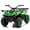 Green, variant on iRerts 24V Electric Ride on ATV, 24V Kids Ride on Toys for Kids Boys Girls Ages 3-5, Battery Powered Kids Electric Cars with Bluetooth, Music, LED Lights, Front/Rear Storage Racks, Pink