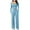 Light Blue, variant on APEXFWDT Women's Casual Activewear Set - Long Sleeve Square Neck Fitted Top & Drawstring Wide-Leg Pants Loungewear Outfit,S,Red