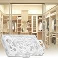 thumbnail image 4 of 70 Pieces Cup Screw Hooks Kit Ceiling Screw-in Mug Hooks for Home Office Workplace 6 Sizes, 4 of 9