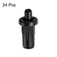 thumbnail image 3 of Uxcell 7.5mm Clavos de reparación para puertas de gabinete, conectores de panel de puerta con resorte, negro, 24 piezas, 3 of 7