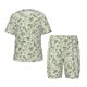 thumbnail image 1 of Balery Green Rabbit Conjunto de Pijama Infantil de Manga Corta con Estampado – Ropa de Dormir de Algodón Suave-4X-Large, 1 of 6