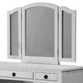 thumbnail image 2 of BenJara Wooden Vanity Set With Stool White, 2 of 4