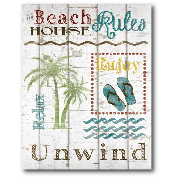 Summer Love I Gallery-Wrapped Canvas Wall Art, 16x20