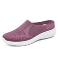 thumbnail image 4 of Xiaoxatg Women's Casual On Shoes Comfortable Flat Loafers for Daily Wear Dating and Travel with Cushioned Sole 6 Purple, 4 of 4