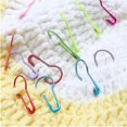 thumbnail image 5 of 300pcs 10 Colour Bulb Safety Pins, Small Pins 10 Assorted Colors, Pear Shaped, 5 of 5