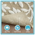 thumbnail image 3 of Madison Park Cotton Bath Rugs, Skid Resistant, Soft Absorbent, Taupe, 21" x 34", 3 of 6