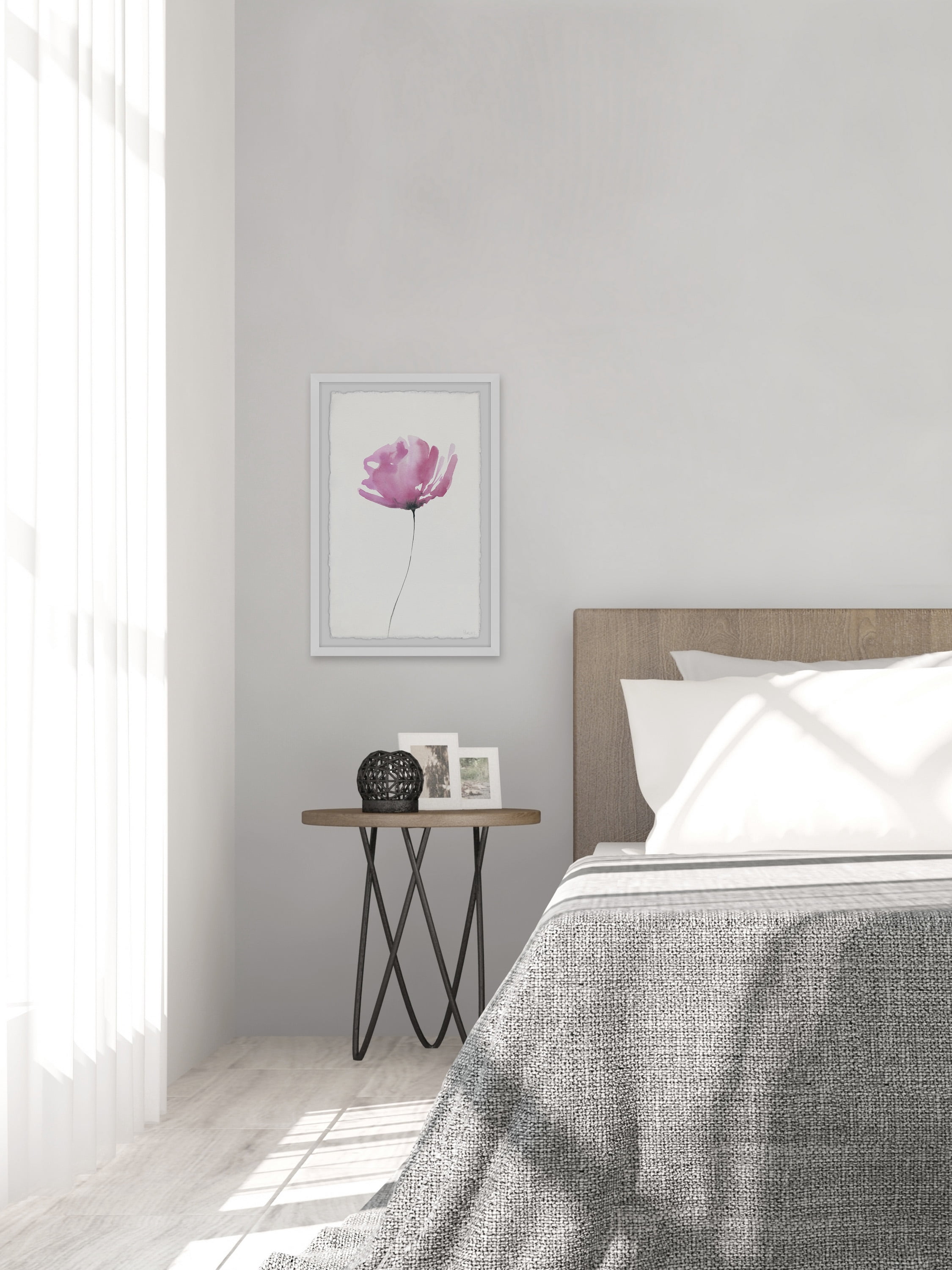 Parvez Taj The Simple Flower Framed Wall Art