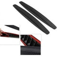 thumbnail image 3 of Walbest 2 Pack Car Front Rear Bumper Protector Corner Guard Anti-Collision Rubber Strips Scratch-Resistant Trim Cover for Cars SUV Pickup Trucks (Black), 3 of 7