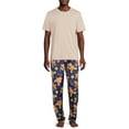 thumbnail image 4 of Men's Holiday Sleep Pants: GINGERBREAD, 4 of 5