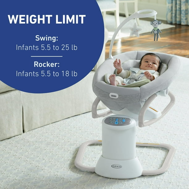 Graco Soothe My Way con balancín extraíble, Madden: columpio