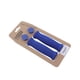 thumbnail image 3 of DUUTI GP-101 Esponja de la bicicleta Agarre a prueba de golpes a prueba de golpes de manillar ornamental Ciclismo al aire libre Reemplazo de piezas Accesorios Azul 1 par Inevent OD003252-02, 3 of 7