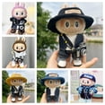 thumbnail image 2 of Mini ropa de felpa con capucha para muñecas, Mono para fanáticos, sin accesorios para muñecas, Kpop, Exo, Labubu, Idol, 17cm, 2 of 4