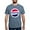 Blue Jean, variant on - Pepsi 90S Logo - Mens Comfort Colors Shirt