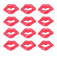 thumbnail image 1 of 50pcs DIY Clothes Accessory Red Lips Shape Mobile Phone Case Sticker Decor Crafts Supplies Embellishments(10MM Random Color), 1 of 8