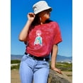 thumbnail image 2 of Manga Girl W Cute Kimono Tie Dye Crystal Women -Image by Shutterstock, Female x-Large, 2 of 4