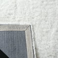 thumbnail image 5 of SAFAVIEH Henley Solid South Beach Polyester Shag Area Rug, Snow White, 11' x 15', 5 of 8