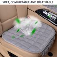 thumbnail image 4 of Funda de asiento de coche de felpa SEAMETAL, protector de asiento de automóvil antiarañazos, cojín para asiento delantero/trasero universal para sedán y todoterreno, 4 of 5