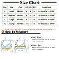 thumbnail image 3 of Azrian Plus Size Bras Clearance,Woman's Solid Color Comfortable Hollow Out Perspective Bra Underwear No Rims Clearance Sale, 3 of 3