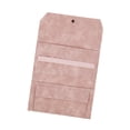 thumbnail image 4 of GUOOL Knitting Pin Case Travel Organizer Case Foldable with Multiple Elastic Slot Crochet Hook Storage Bag for Accessories Circular Pink, 4 of 9