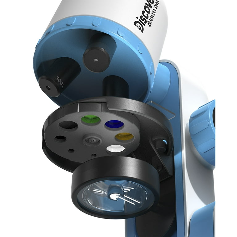 Discovery #MINDBLOWN 1200X, 600X, 300X Microscope, 41-Piece