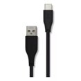 thumbnail image 1 of Cable USB 1Hora  2 metros, Entrada Tipo A y Salida Tipo C, Carga Rápida 5A; Negro, 1 of 2